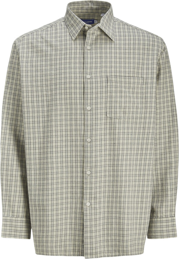 Jack & Jones JORROBB CHECK SHIRT LS LN Moonbeam