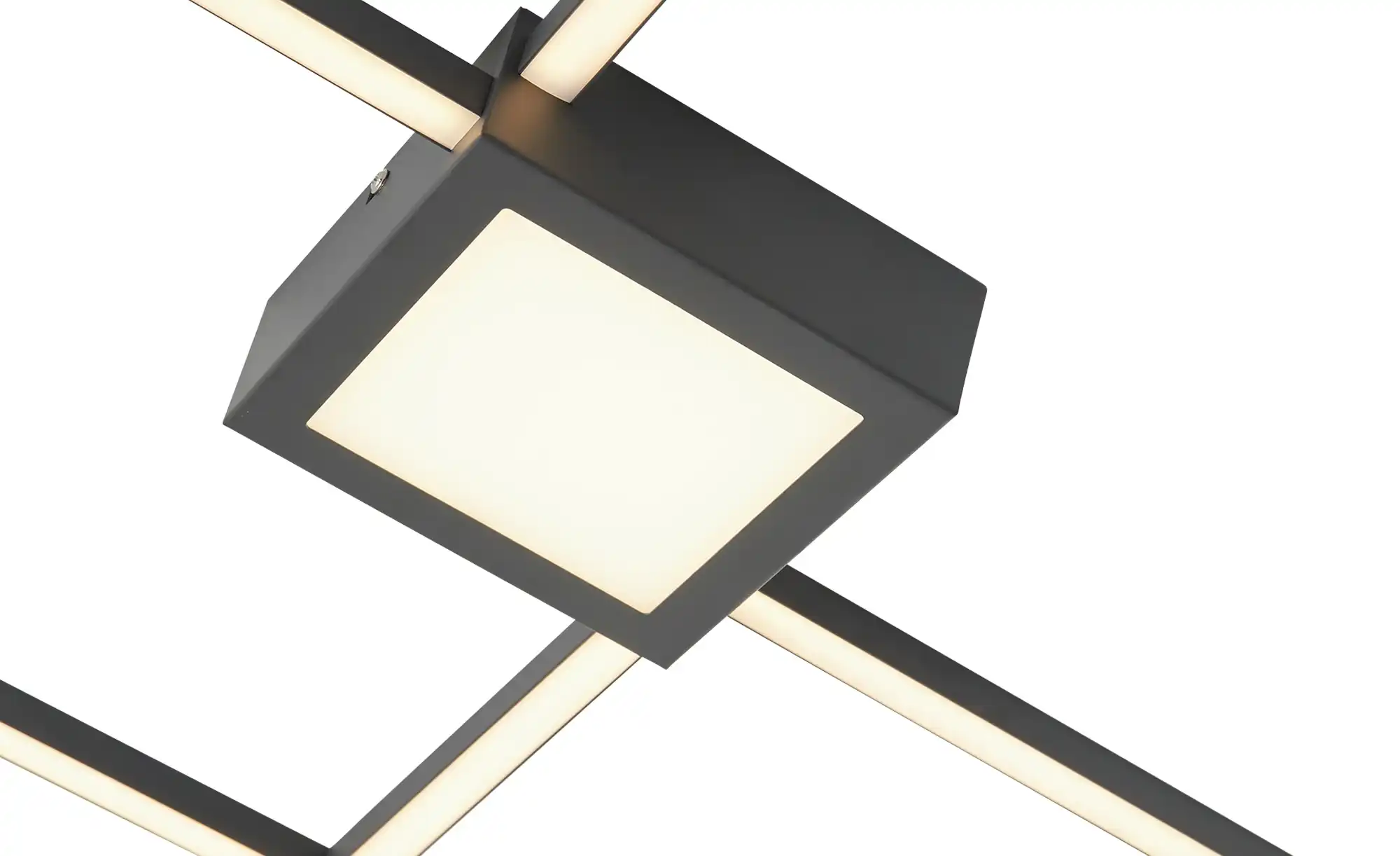 Trio LED-Deckenleuchte anthrazit, klein