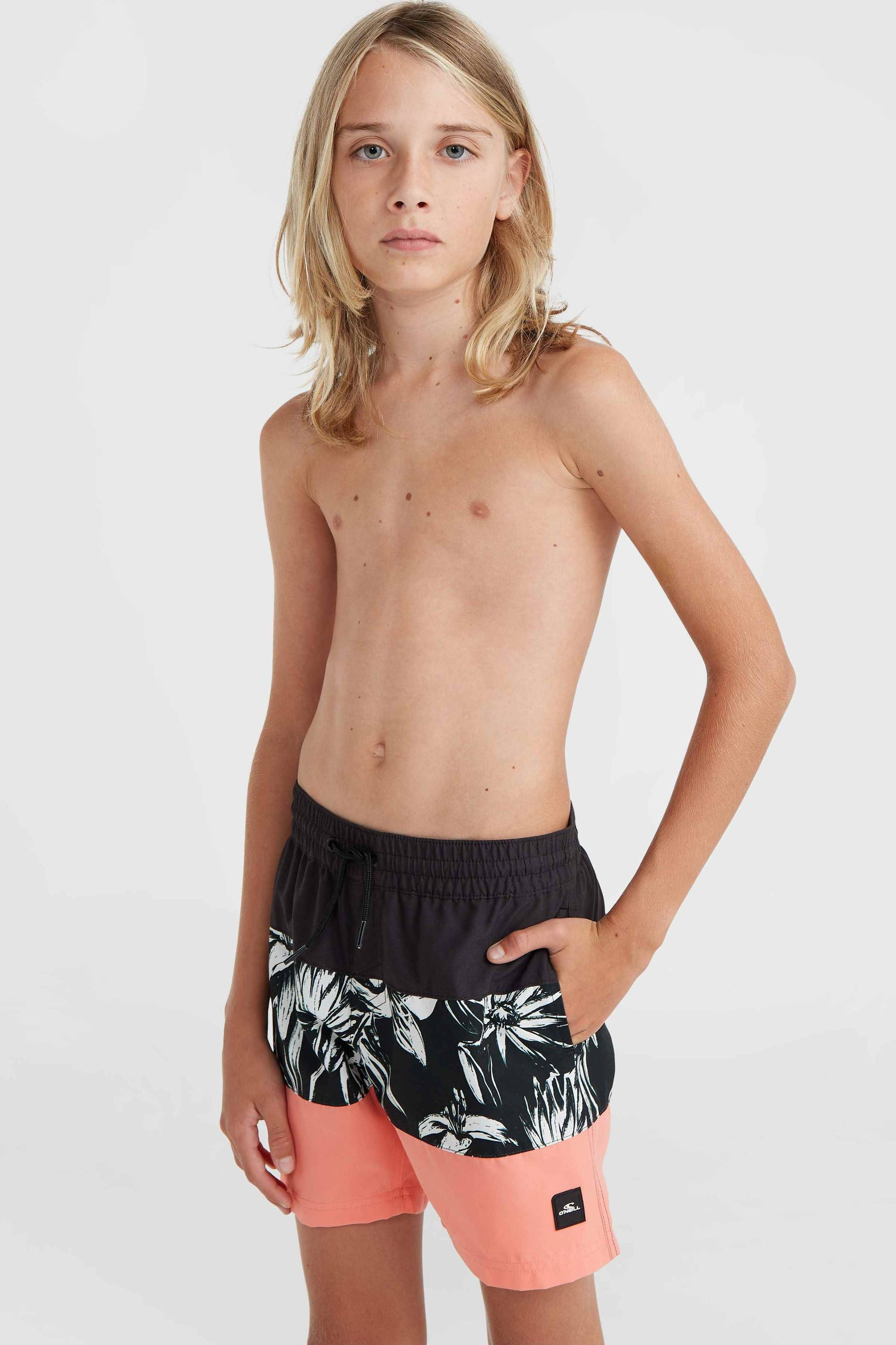 O'Neill zwemshort Cali Block zwart/roze