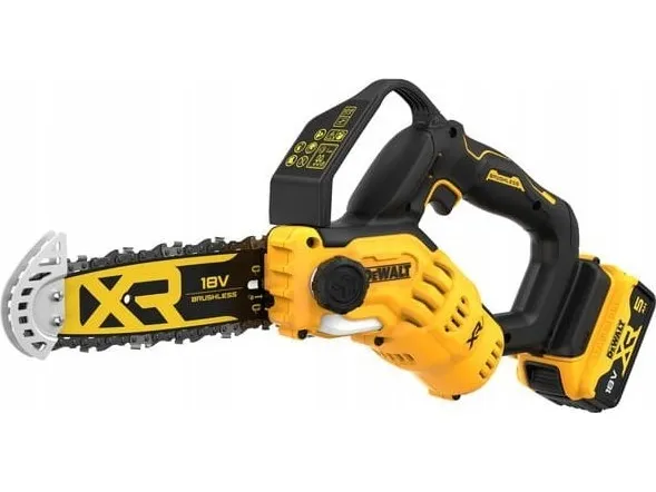 Grandininis pjūklas Akumulator grandininis sav, 20cm sværd, 18V, Li-Ion 1x5.0Ah, DeWalt [DCMPS520P1-QW]