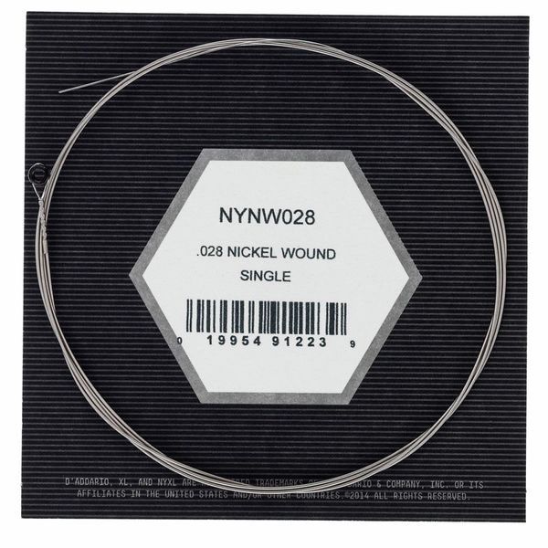 Daddario NYNW028 Single String