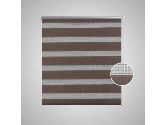 Store enrouleur tamisant 140 x 175 cm marron