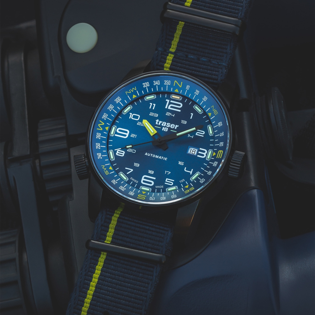 traser P68 Pathfinder Automatic Blue
