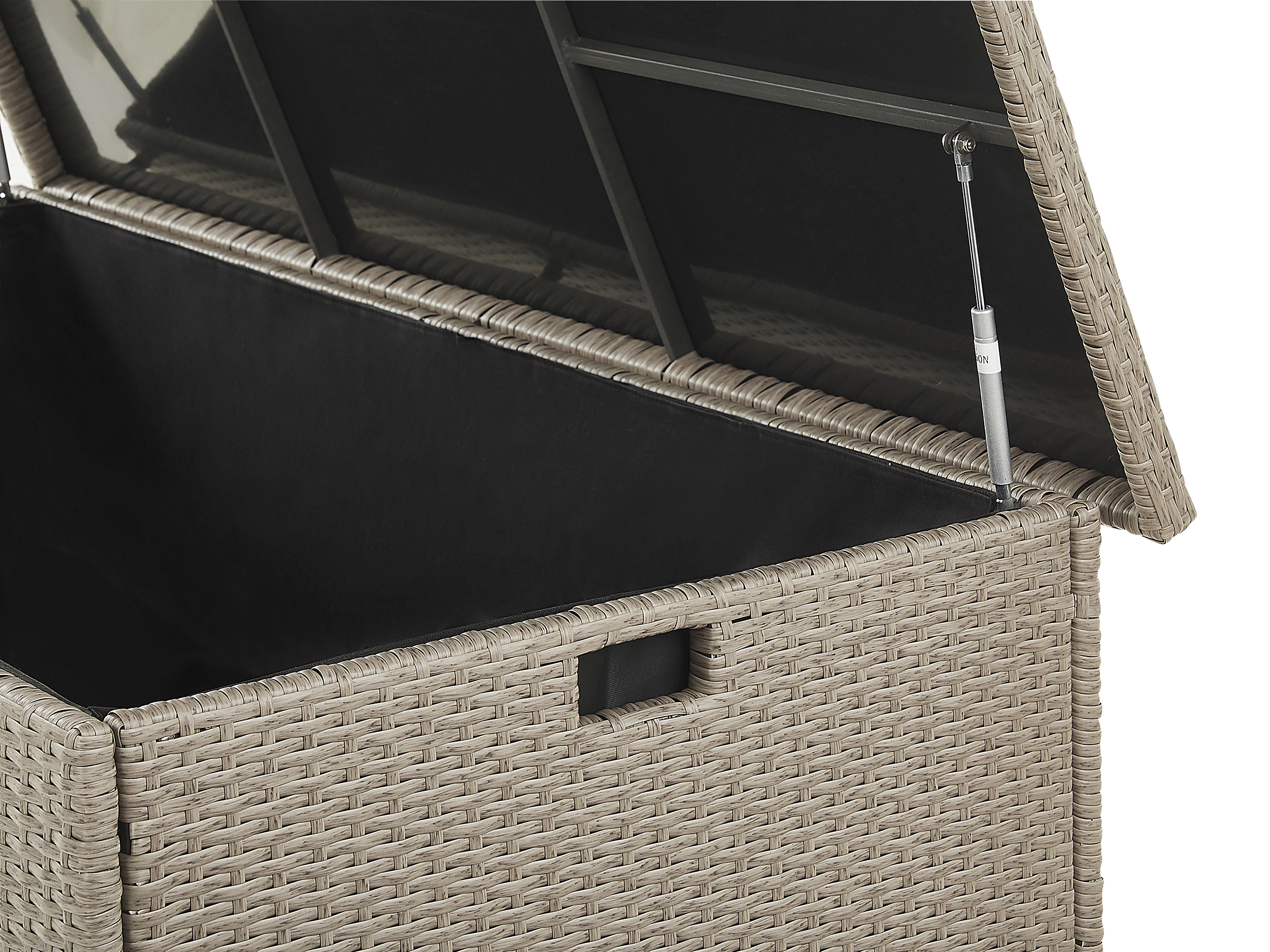 Kussenbox MODENA 155 cm 75 cm Taupe