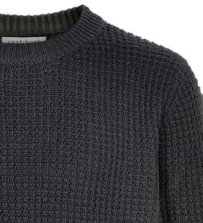Cost:Bart Pullover - Wolle/Viskose - Strick - Kave - Schwarz