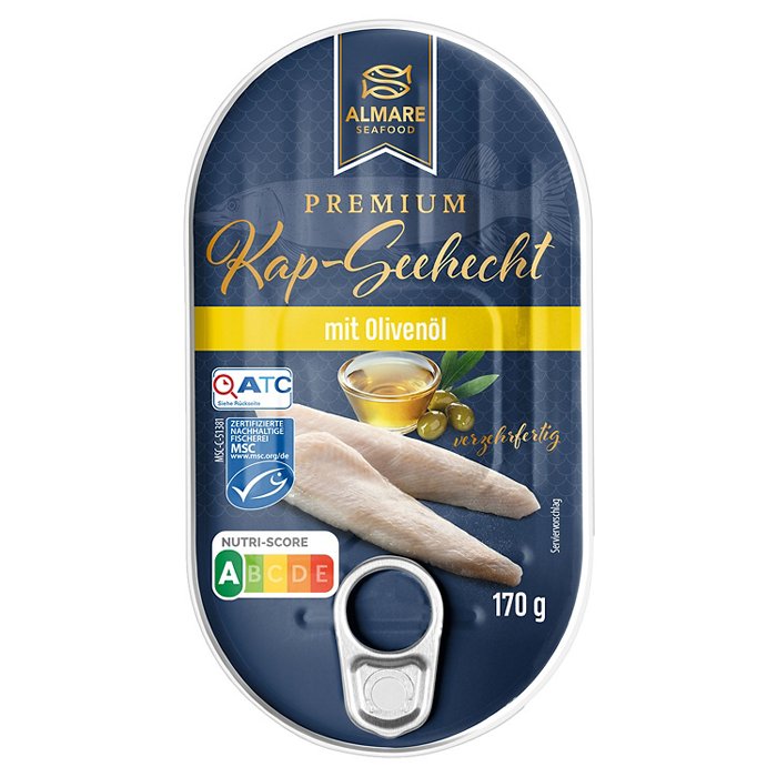 ALMARE SEAFOOD Genuss Fische 170 g, Hechtfilet
