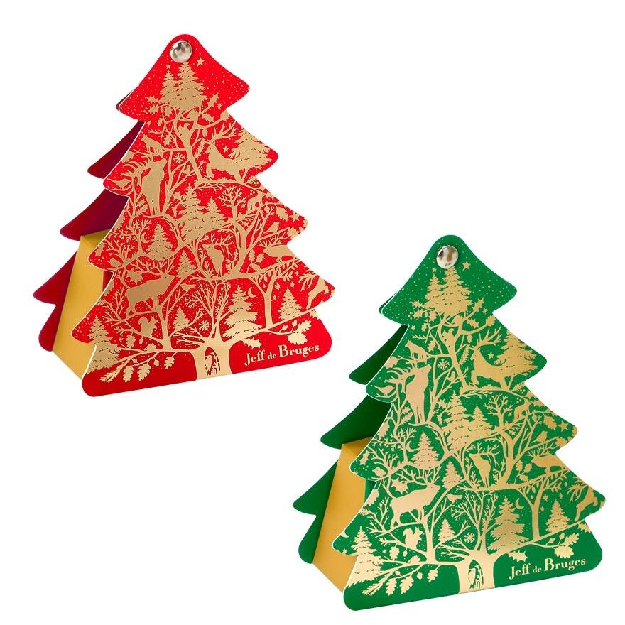Petit sapin de Noël vert ou rouge