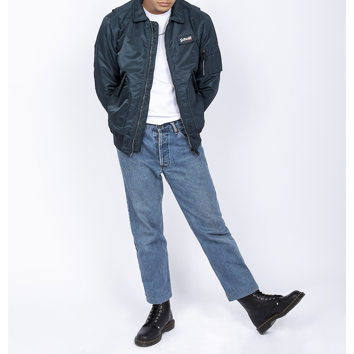 Jaqueta estilo bomber SCHOTT, clássica 210 100