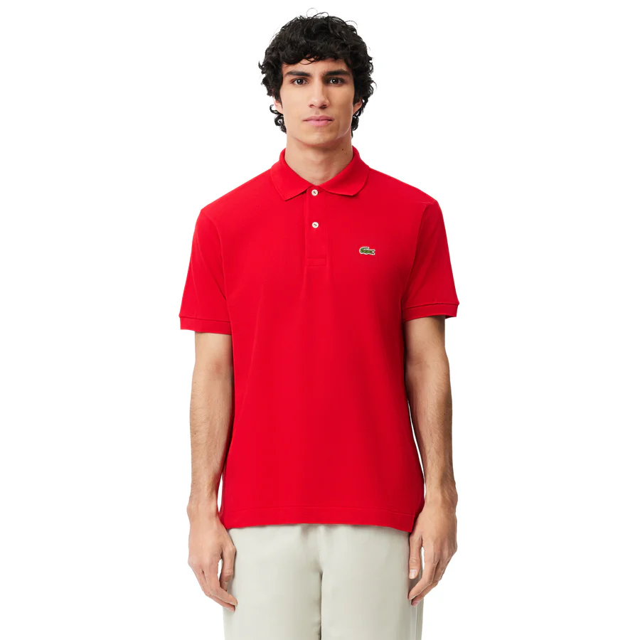 Classic Short Sleeve Polo Red