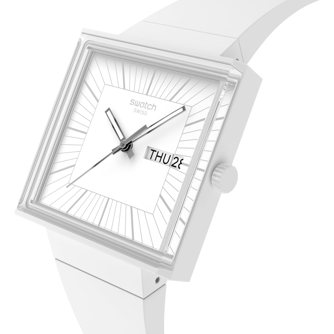 Swatch Original Bioceramic What if Allwhite?