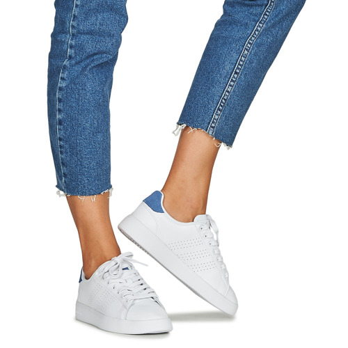 Adidas Sportswear - ADVANTAGE PREMIUM - Blanc / Bleu