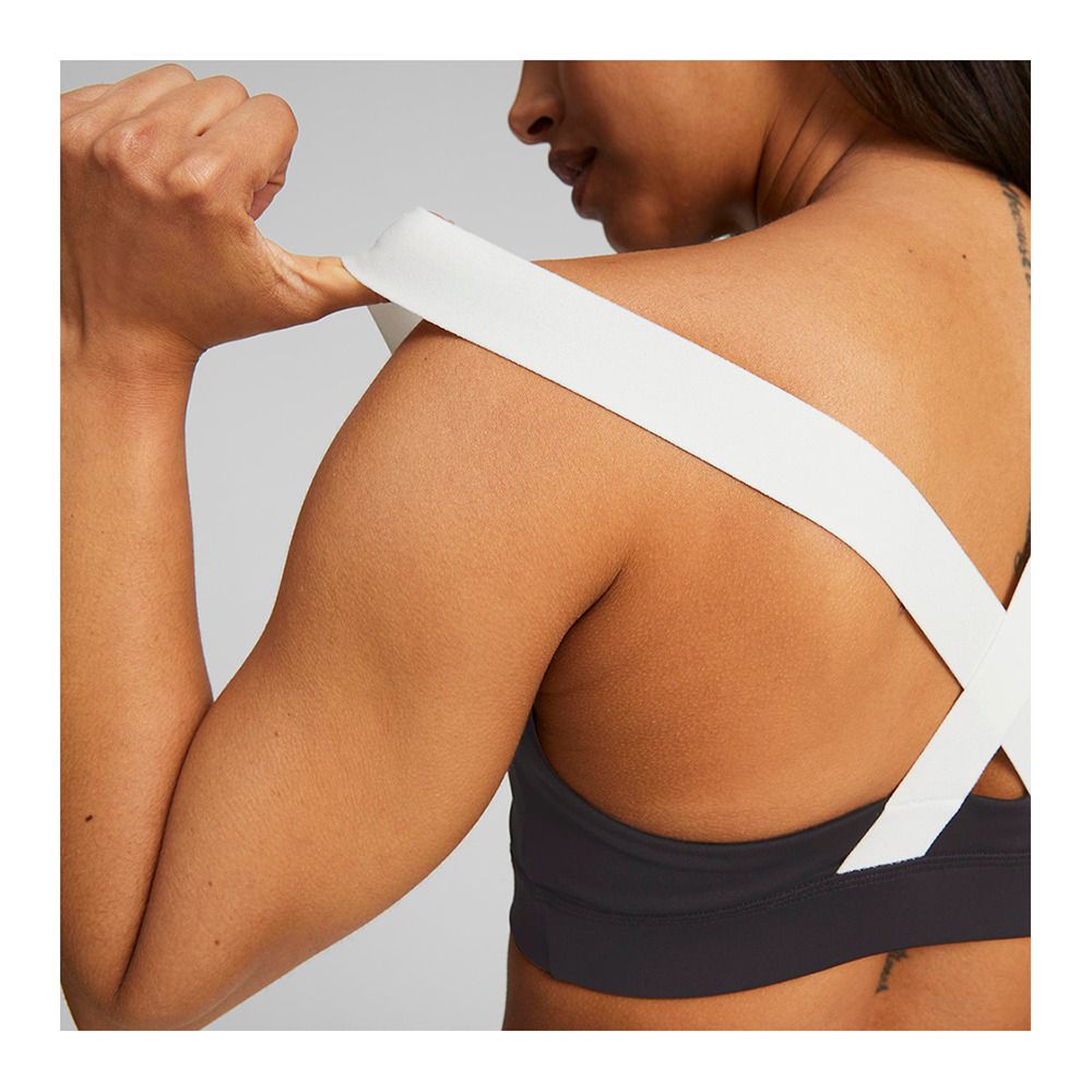 Puma MID IMPC PUMA FIT BRA - Brassière Femme puma black