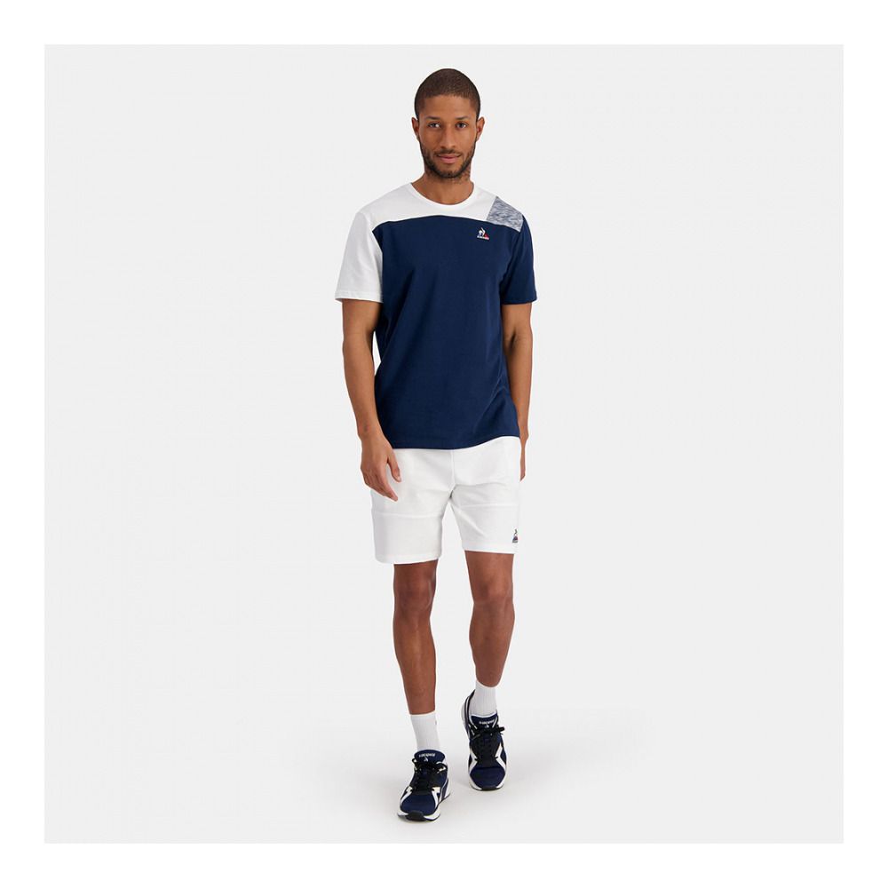 Le Coq Sportif SAISON 1 - Tee-shirt bleu essentiel/multico gris