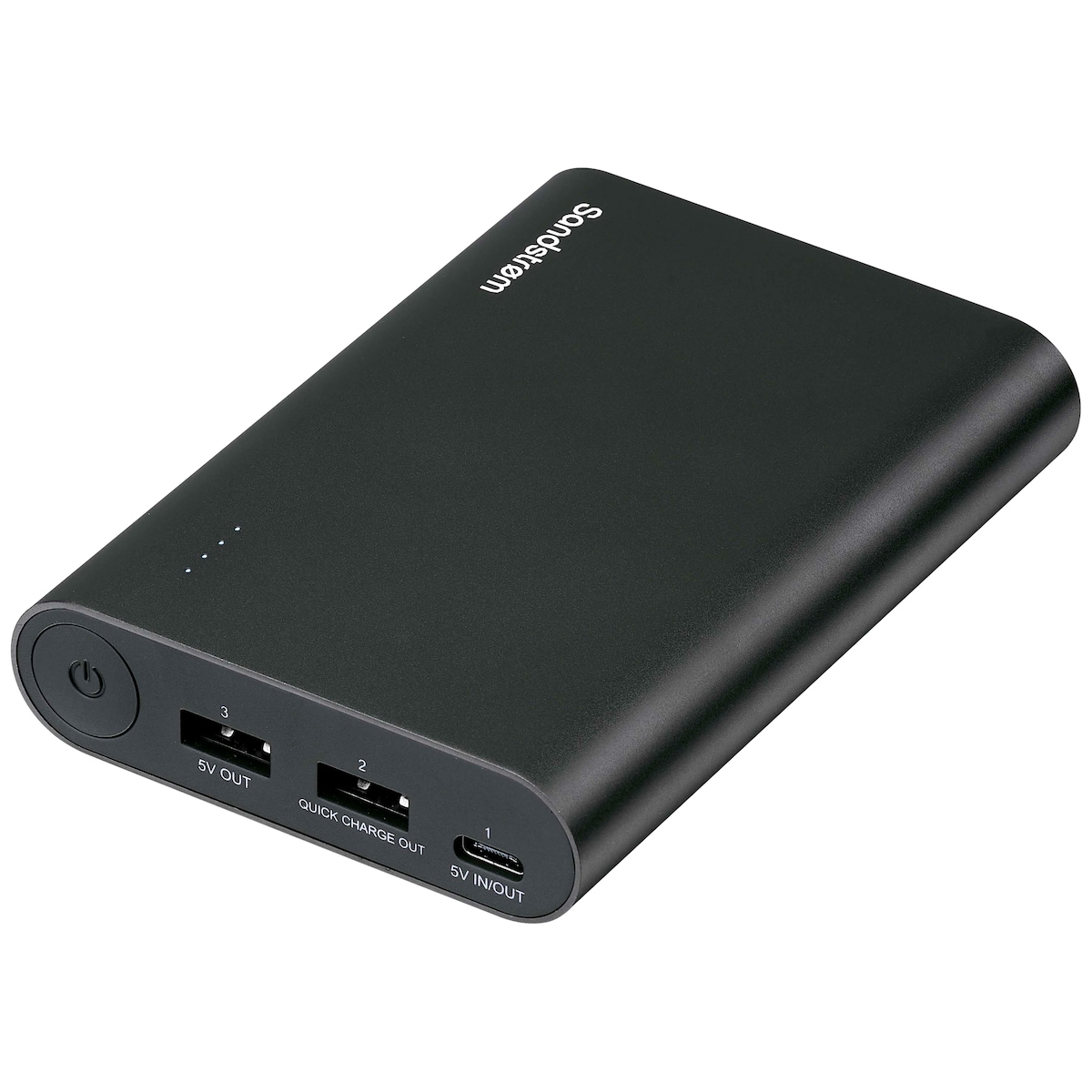 Sandstrøm 13 400 mAh USB type-C powerbank (aluminium)