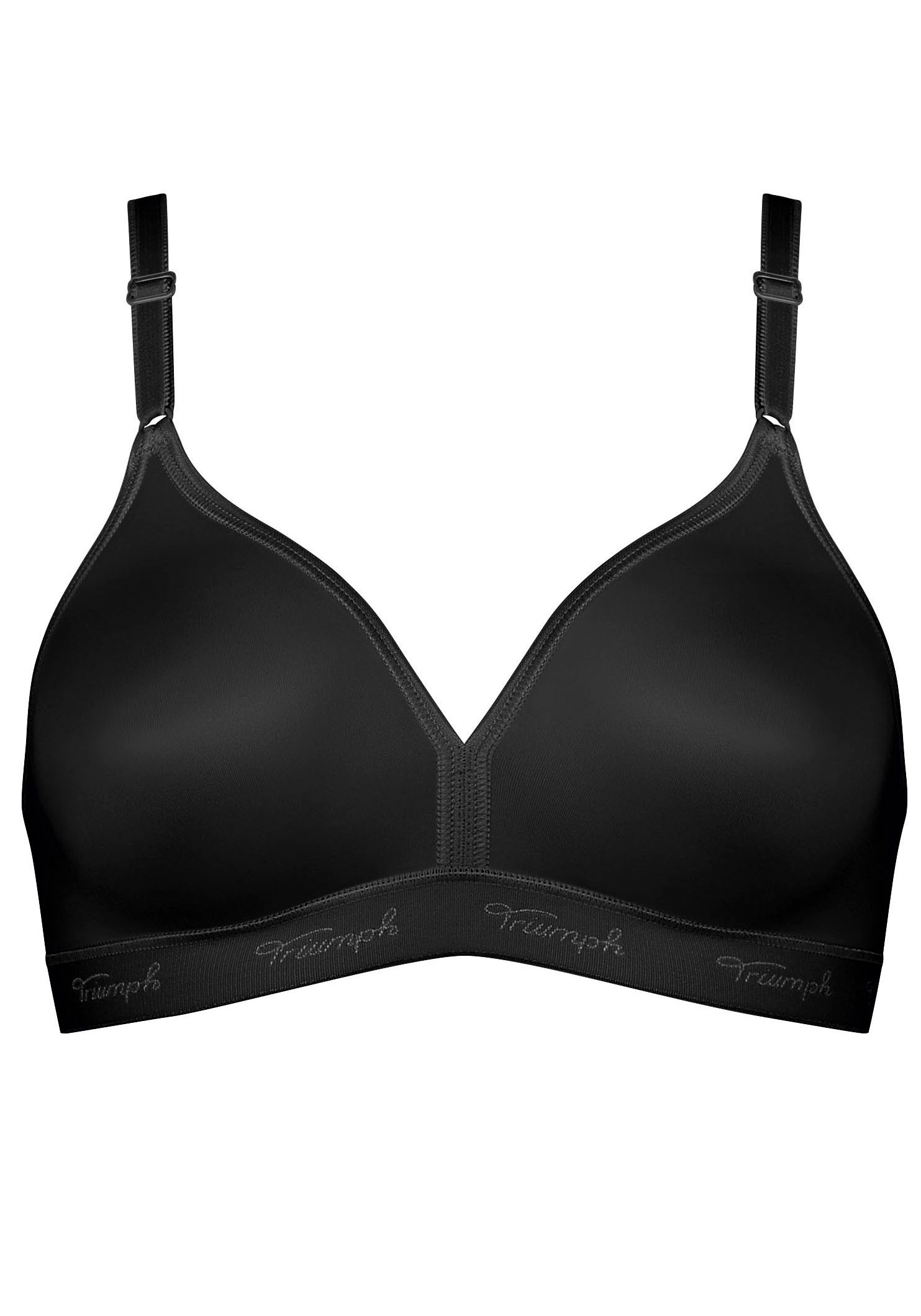 Triumph Bügelloser BH »Micro Fun«, nahtlos vorgeformte Cups