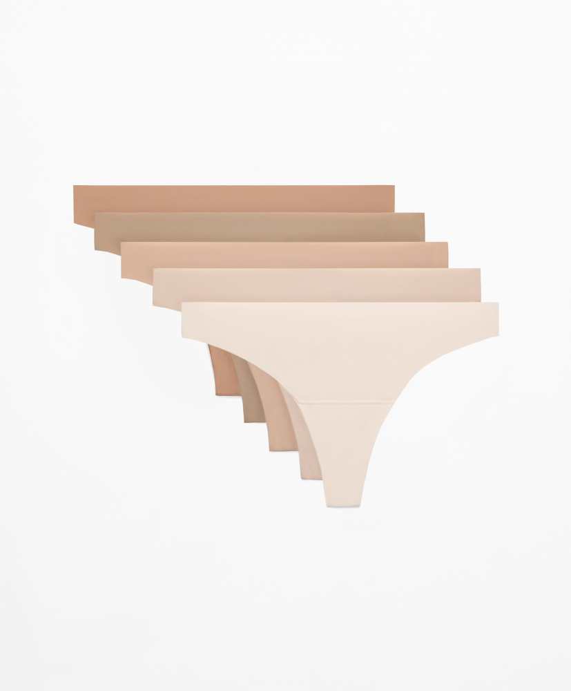 5 calcinhas fio dental invisíveis PANTONE™