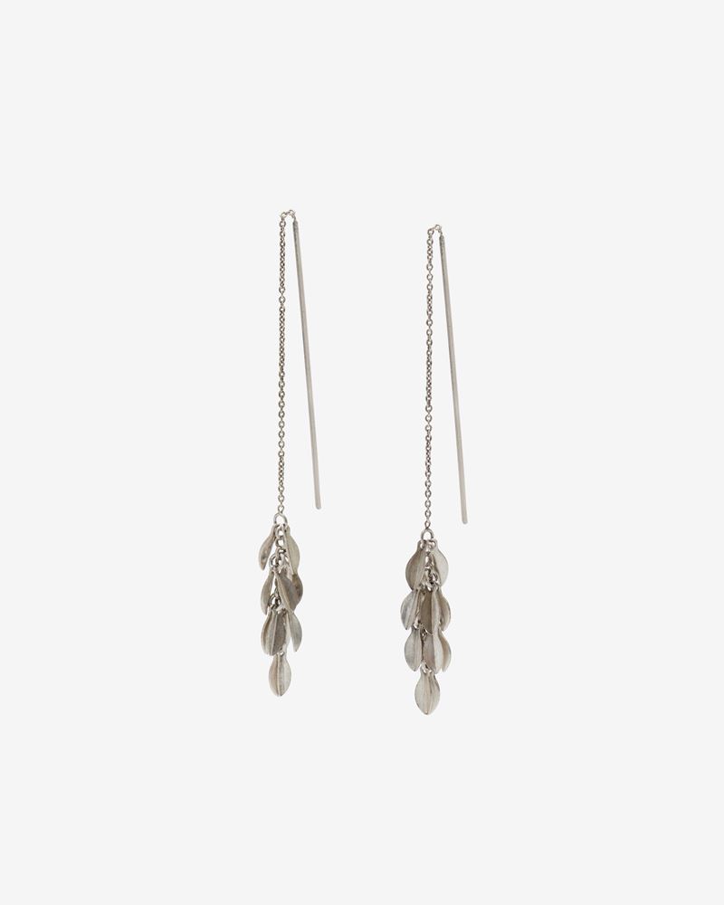 BOUCLES D'OREILLES METAL SHINY LEAF