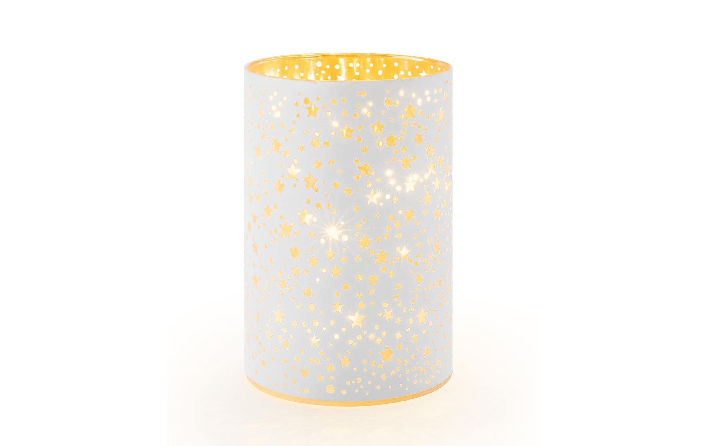 STT LED Windlicht »Stars S« LED-Modul Warmweiss