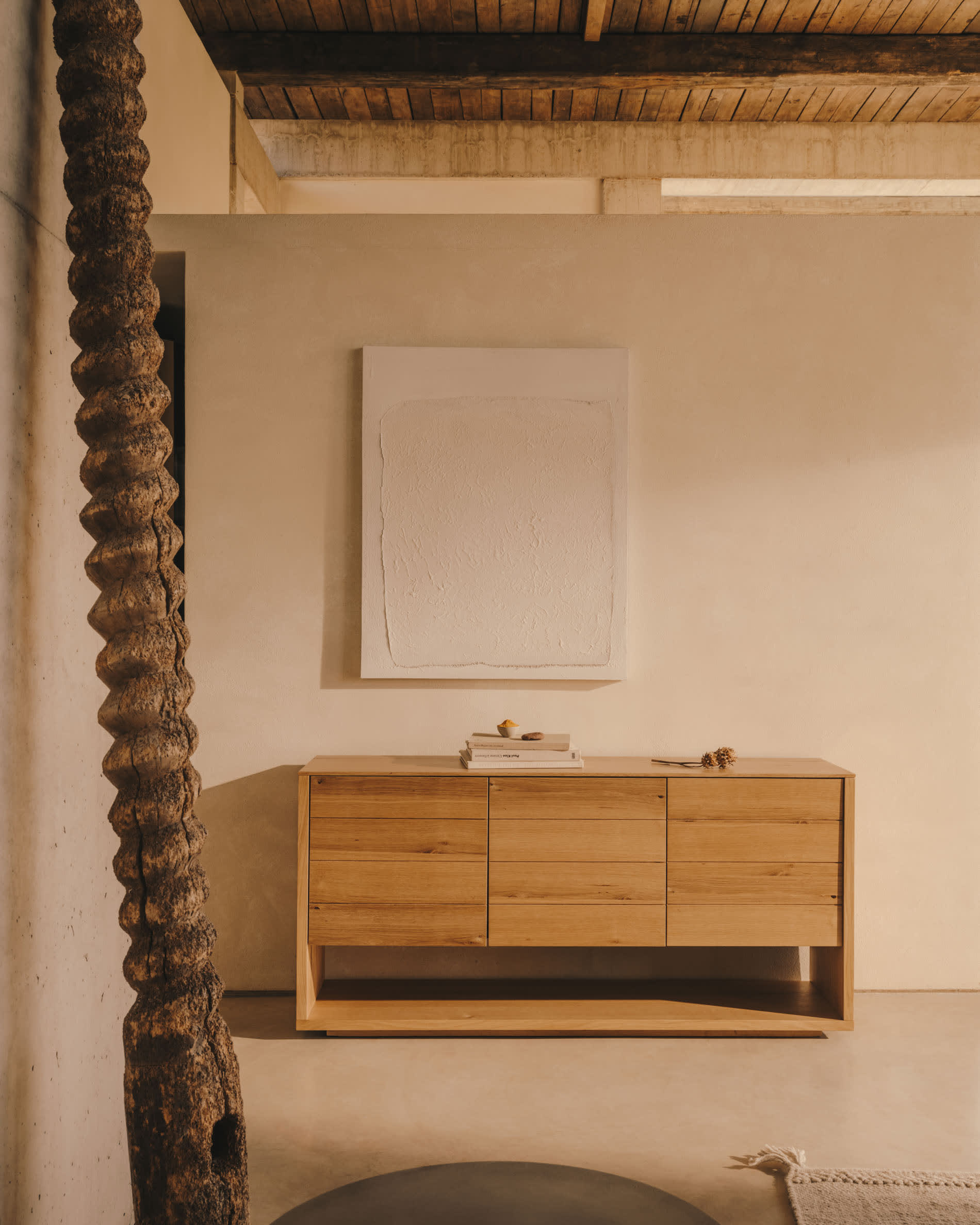 Kave Home Alguema Dressoir B 151 - Eiken