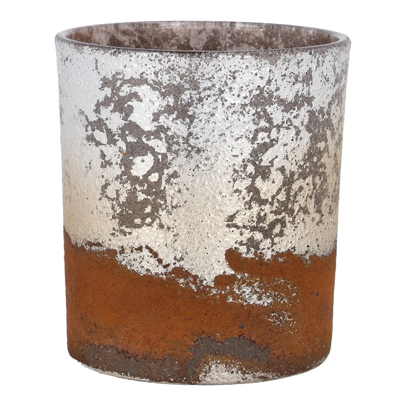 Windlicht Metallic, champagner, 8 cm