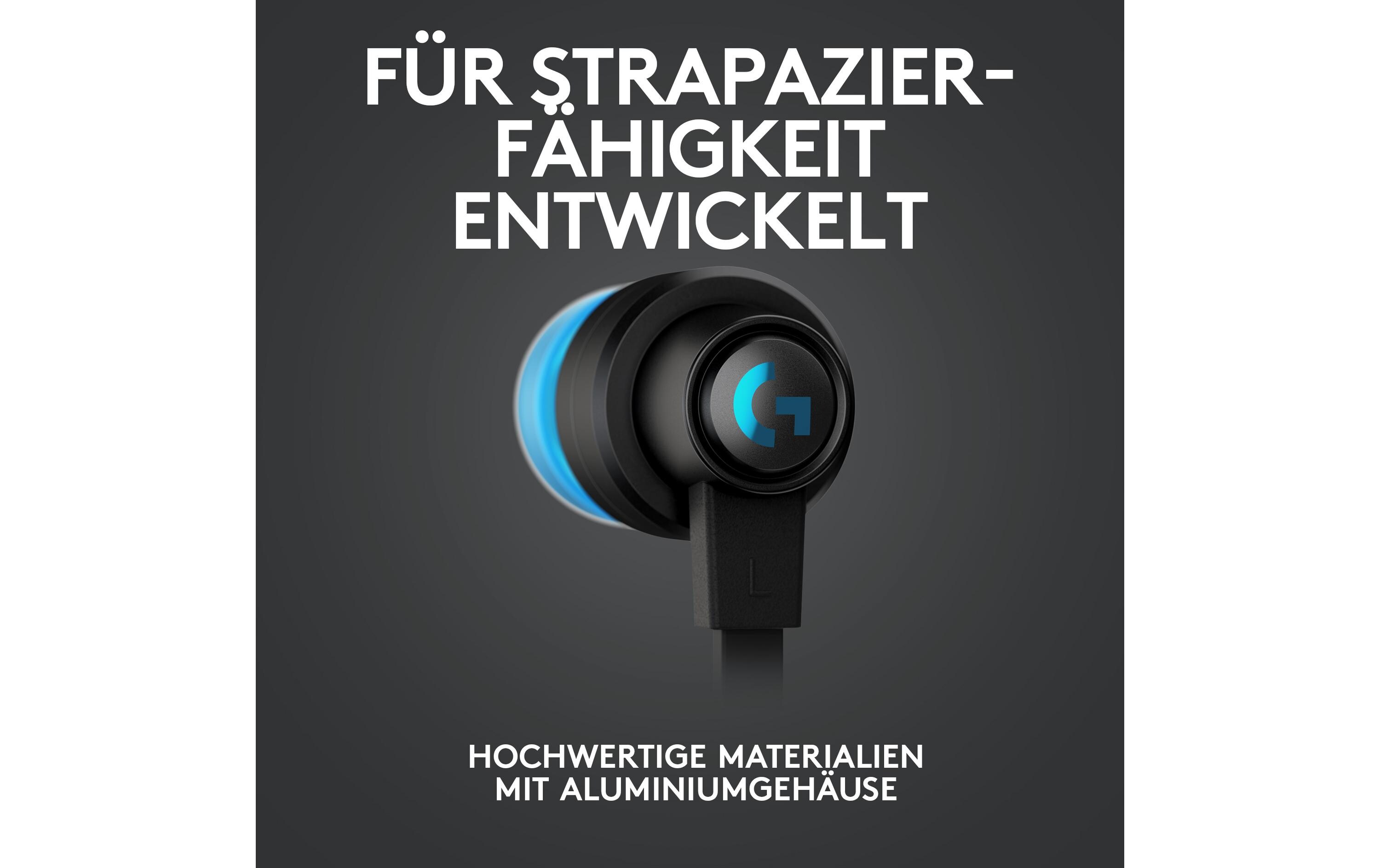 Headset G333 Gaming SchwarzGaming-Ohrhörer für klare Kommunikation auf PC, Konsolen und Mobilgeräten