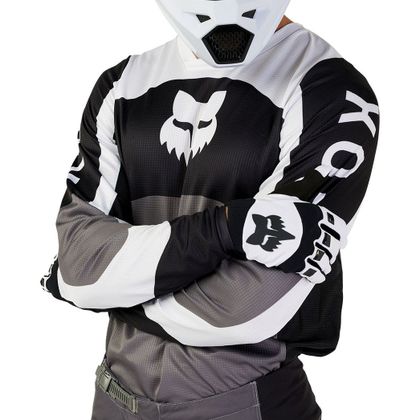 Maillot cross Fox 180 - NITRO 2024 - Noir / Gris