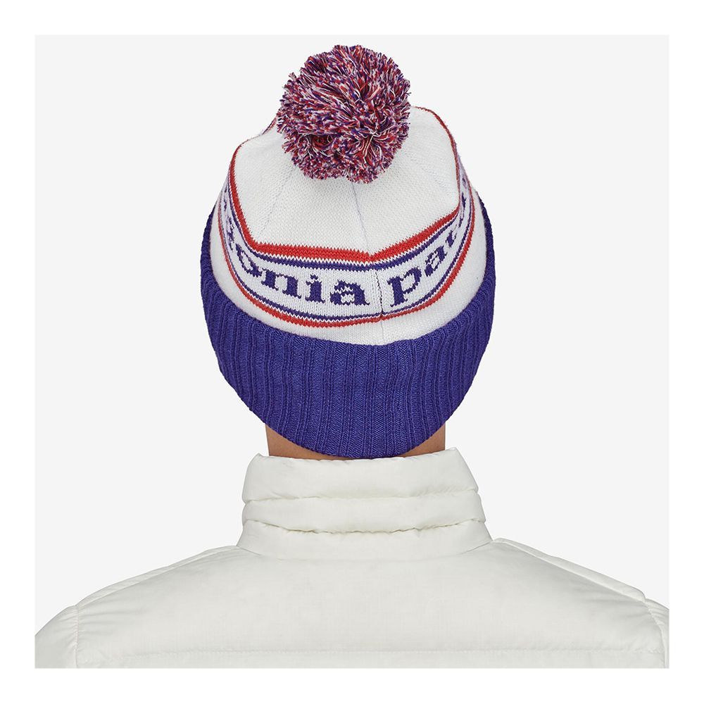 Patagonia POWDER TOWN - Bonnet park stripe/viking blue