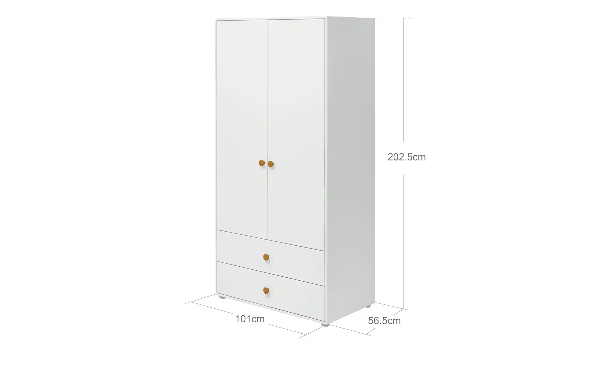 FLEXA Kleiderschrank Roomie