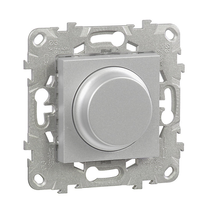 Mécanisme variateur universel Schneider Electric Unica Déco aluminium