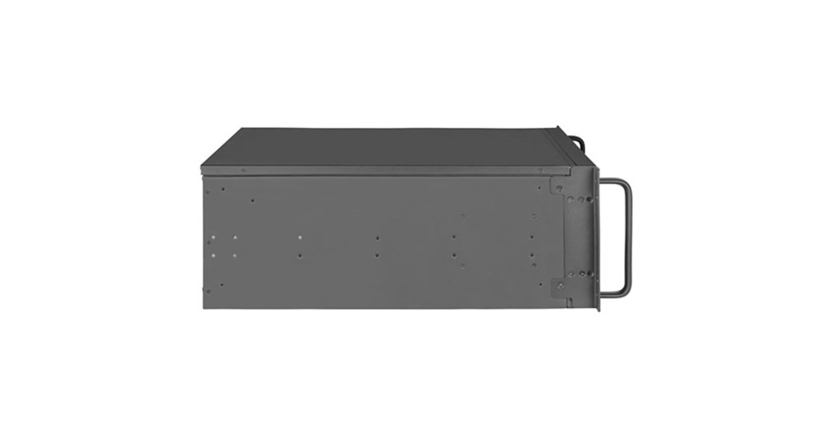 SilverStoneRM42-502 rack behuizing  (Zwart | 2x USB-A 3.2 (5 Gbit/s) | 1x USB-C 3.2 (5 Gbit/s) | 2x Audio)