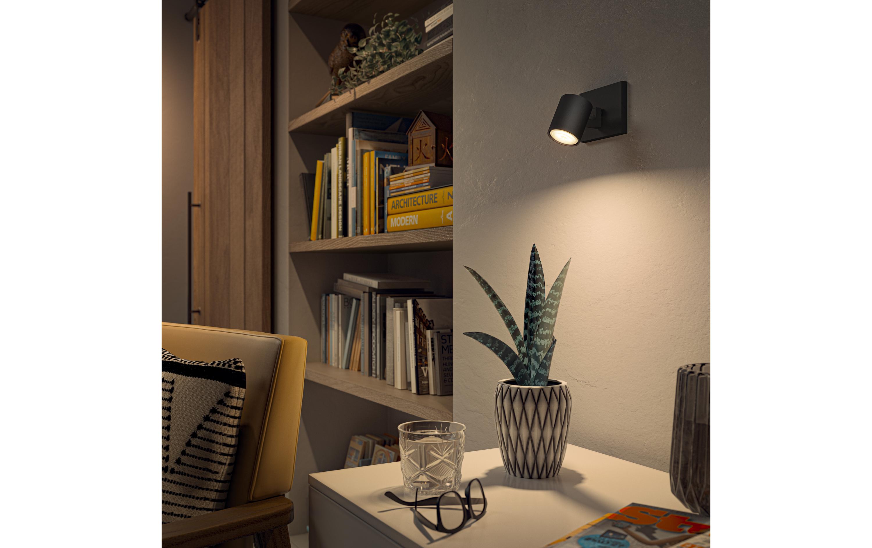 White Ambiance Runner Spot Erweiterung SchwarzFlexibles Licht für jeden Raum