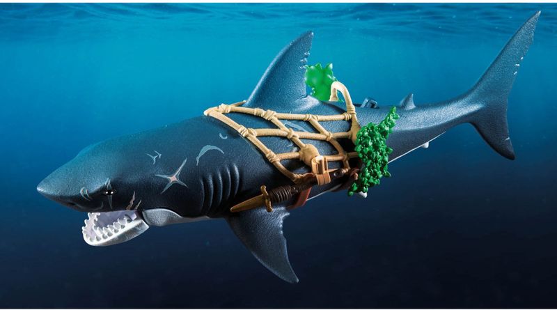 Playmobil - Gevaarlijke Reuzenhaai - Bouwstenen - Creatief Speelplezier