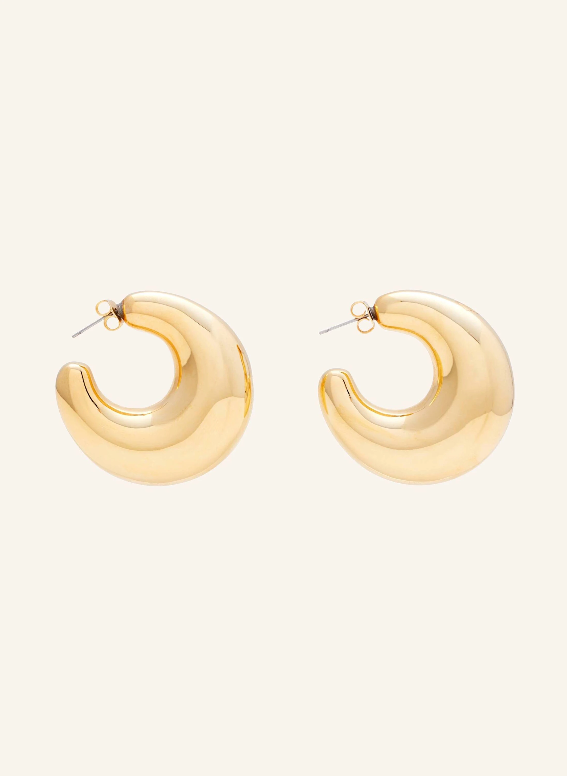 VANESSA BARONI Ohrhänger SUPER MOON EARRING GOLD by GLAMBOU