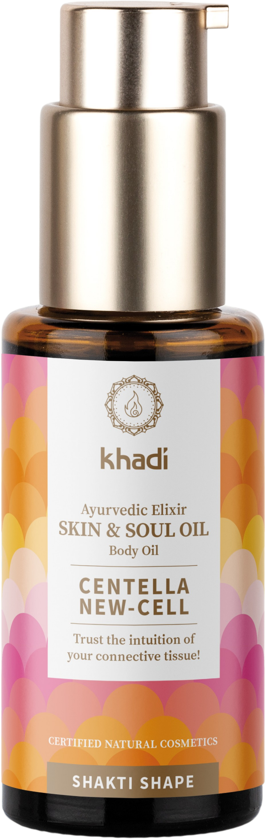Khadi®  Shakti Shape Körperöl Centella New-Cell, 50 ml
