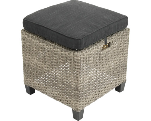 Eetkamerlounge bellavista - Home & Garden Prato II grijs polyrotan
