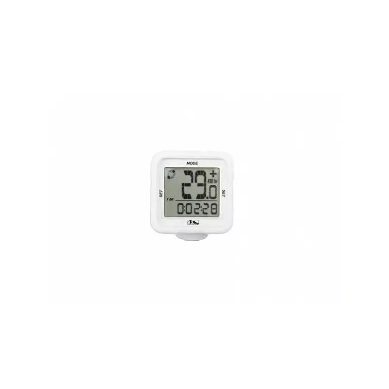 Cyklocomputer M-WAVE XIV SILICON 14 functions - White