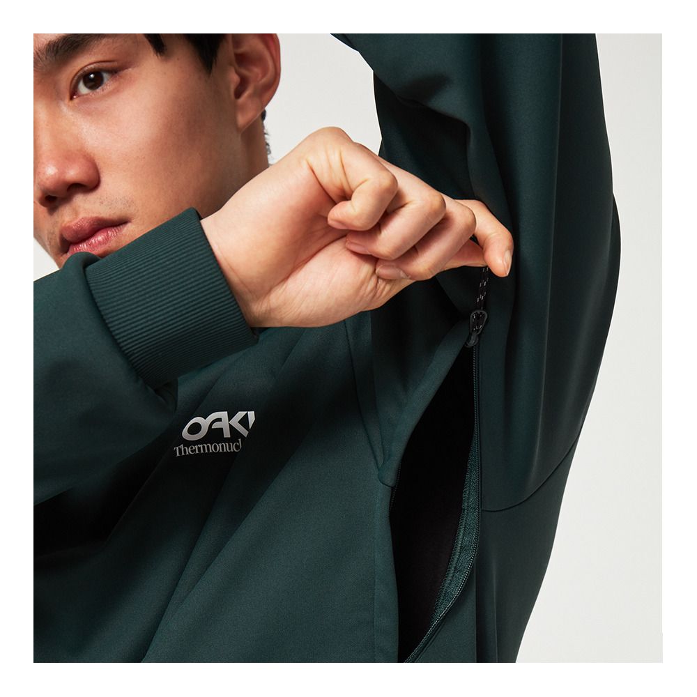 Oakley PARK RC SOFTSHELL - Sweat Homme hunter green (helmet)