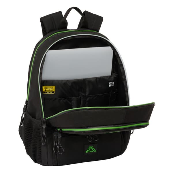 Padelryggsekk Kappa Black Svart