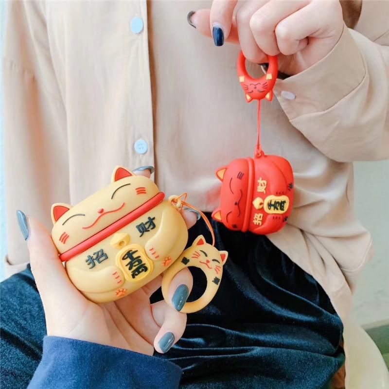 Capritz - Fortune Cat AirPods Pro oordopjeshoesje