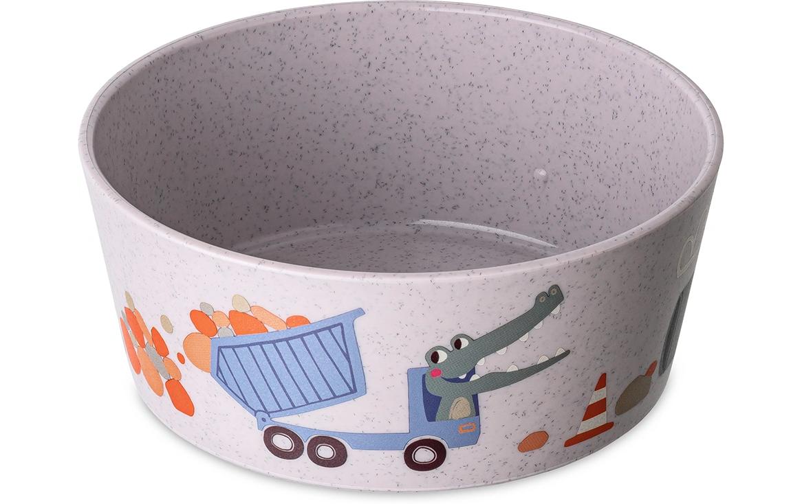 Kinderschüssel CONNECT DREAMS purple grey 400 mlSchüssel aus recyceltem Material in perfekter Grösse für Kinder