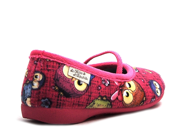 La maison de l espadrille chaussons enfant 6327 rose