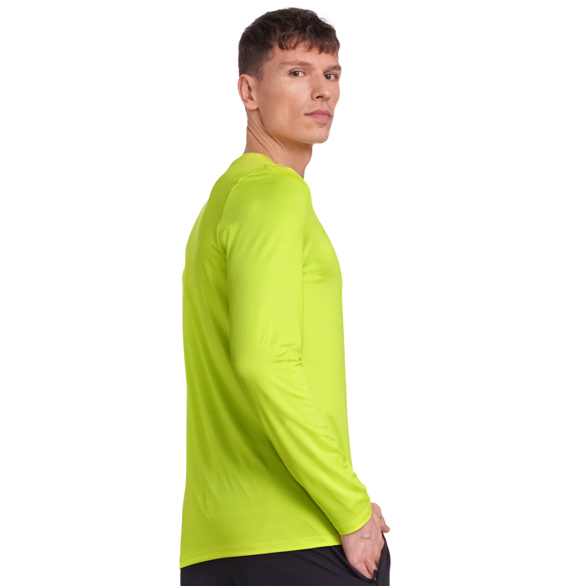 VanVaan Herren Sport-Langarmshirt im Basic-Look hellgrün