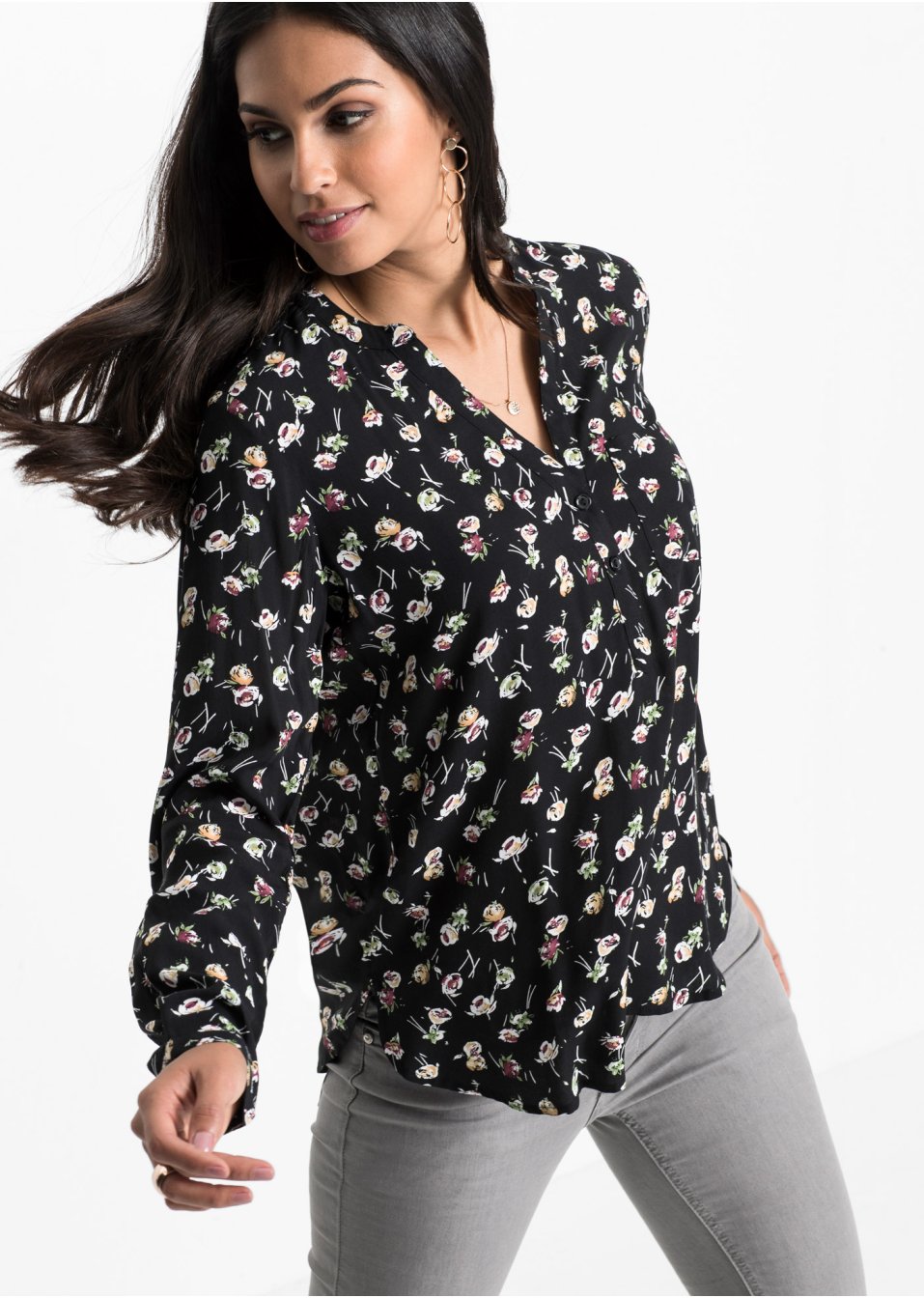 Blouse encolure en V