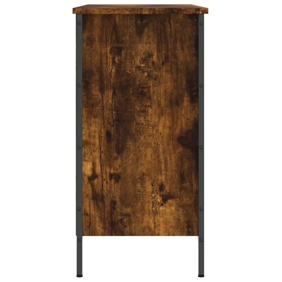 vidaXL - Schoenenkast - Bruin - Bewerkt hout