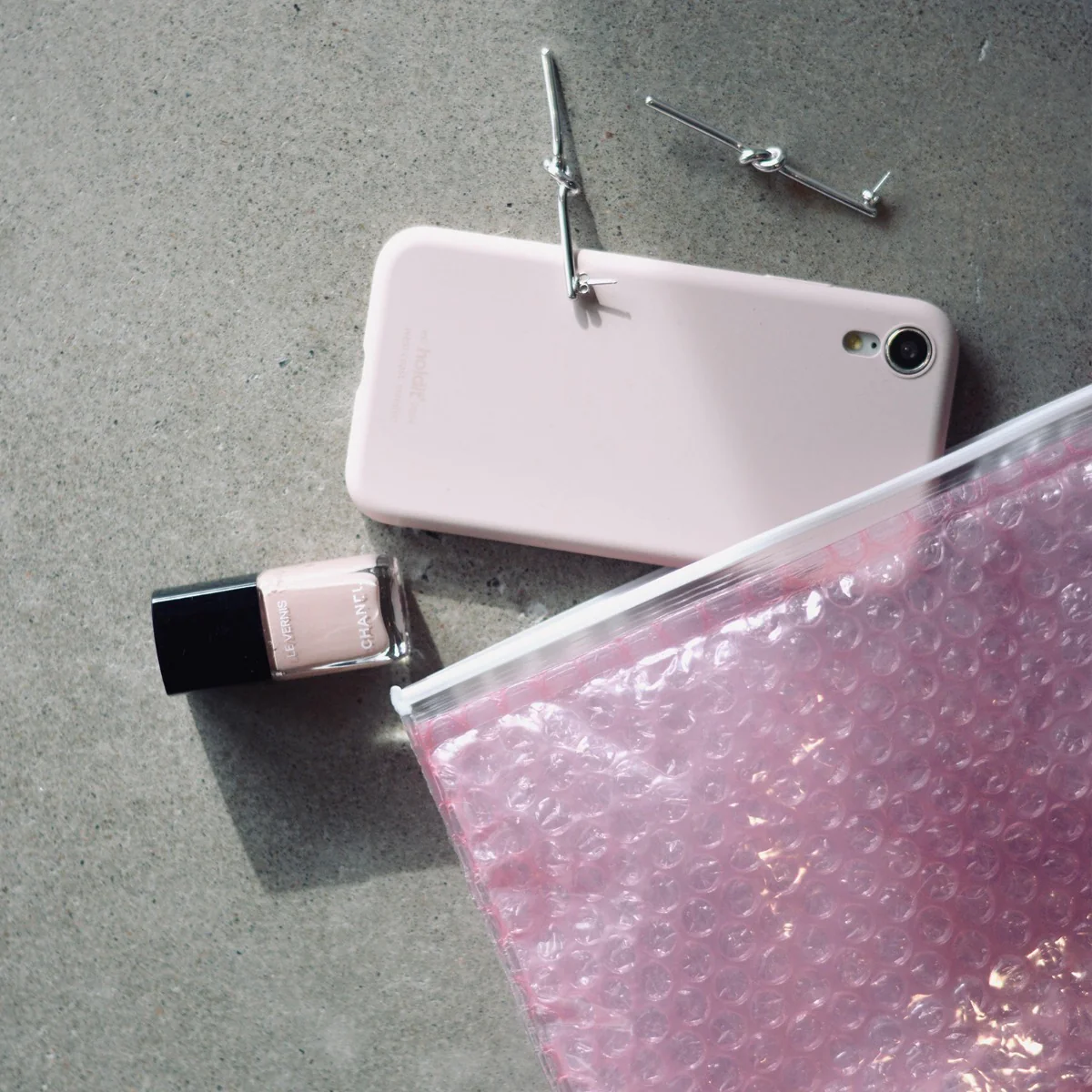 Holdit  iPhone 11/XR Silicone cover - Blush Pink