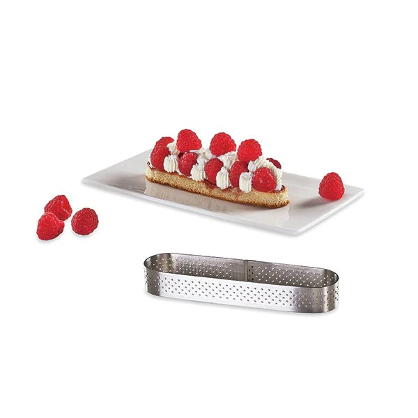 Cercle perforé oblong individuel De Buyer