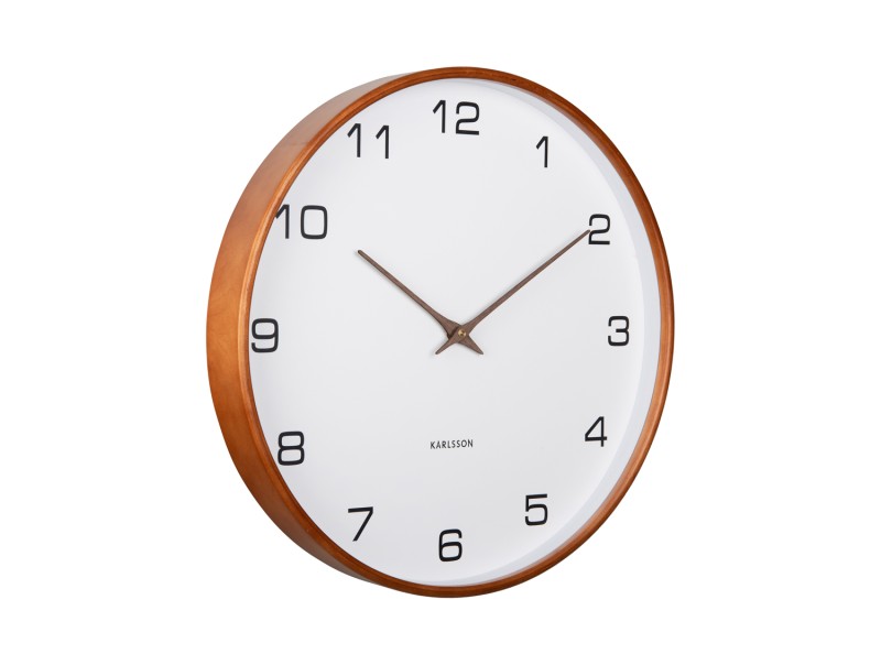 Wall Clock Acento KA5993GY Light grey