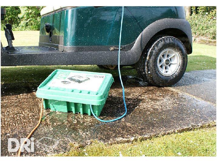 DRiBox Kabelbox 150 x 285 x 110 mm Schutzbox für elektronische Leitungen «mittel», grün