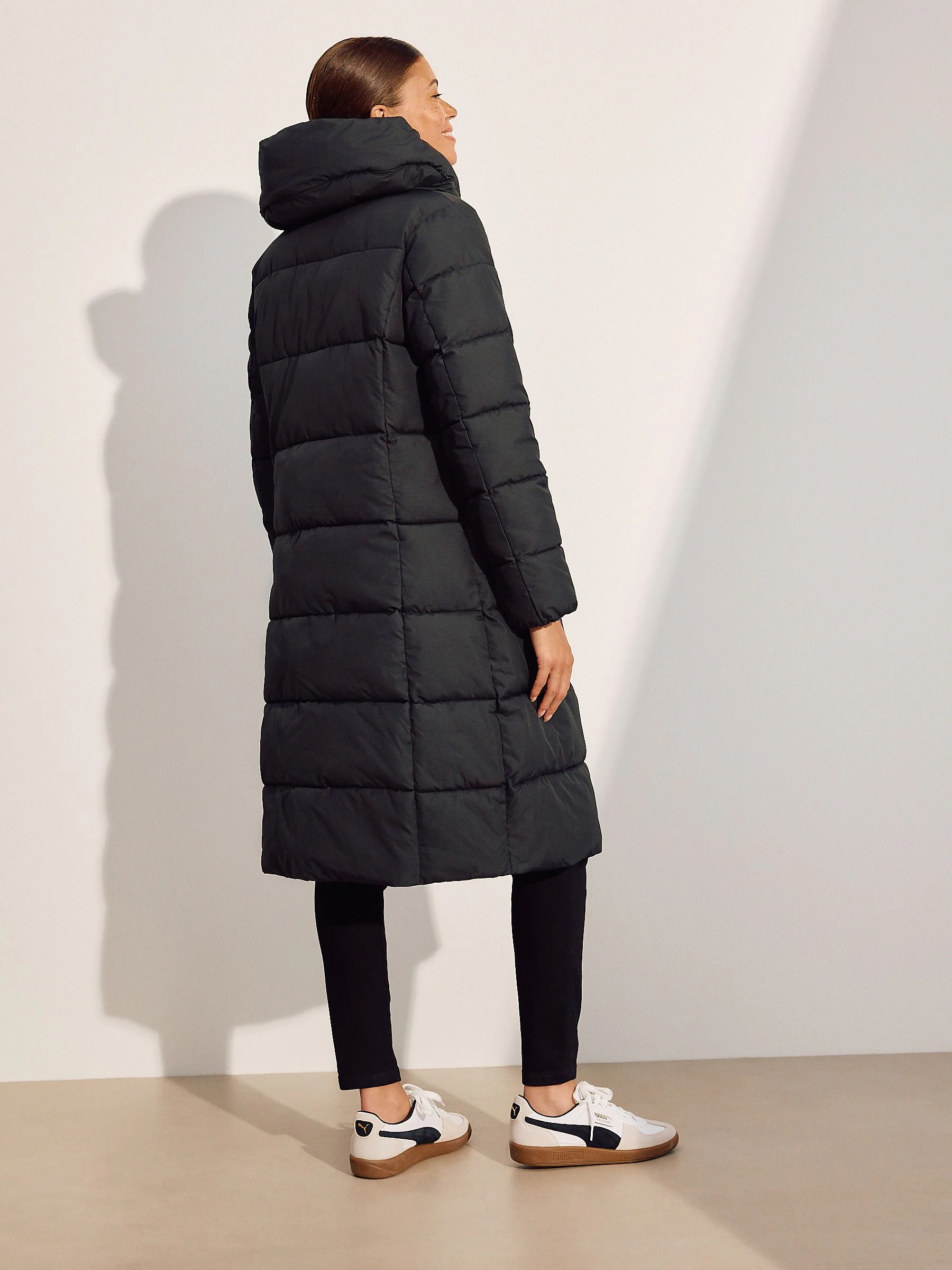 Zwart - Maternity Shower Resistant Coat