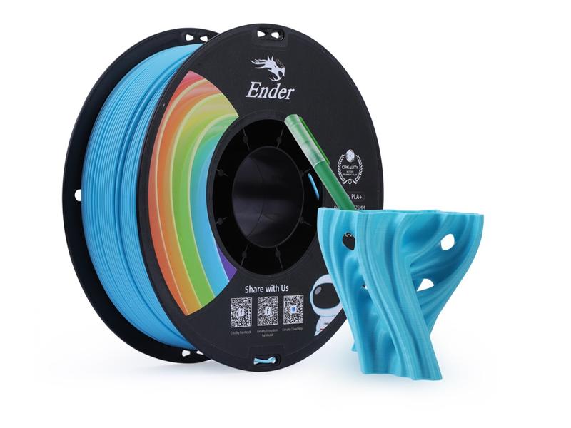 Creality Filament PLA  Blau, 1.75 mm, 1 kg Hochwertiges PLA  Filament für 3D-Drucker